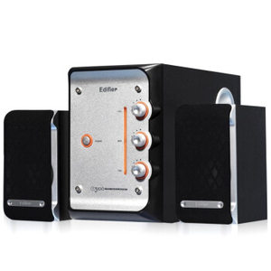 EDIFIER 漫步者 E3100 多媒体音箱 黑色