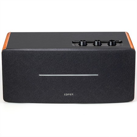 EDIFIER 漫步者 D12 2.0 桌面 蓝牙 音箱 黑色