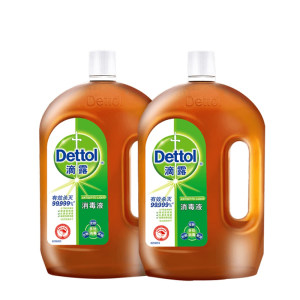 天猫超市次日达 滴露 杀菌消毒液 1.8L*2瓶