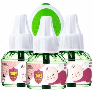 南极人 蚊香液3液+1器