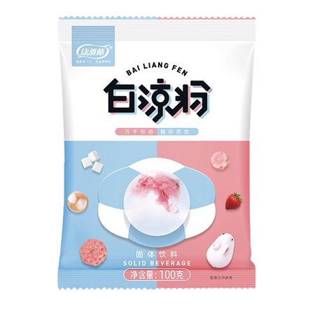 康雅酷 果冻白凉粉冰粉 100g