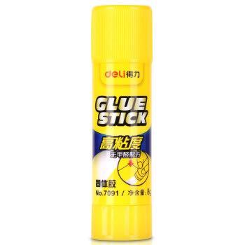 凑单品：deli 得力 7091 固体胶棒胶水 8g
