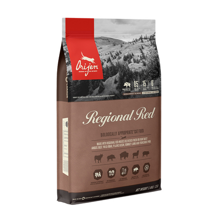 Orijen 渴望 原始猎食红肉苔原无谷猫粮 5.4kg/袋