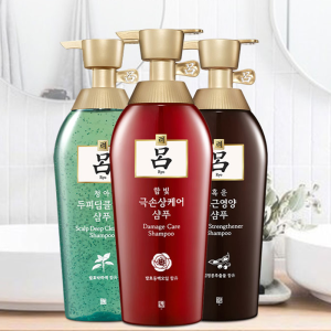 韩国原装进口 爱茉莉旗下 红/绿/棕吕 洗发水/护发素 500ml