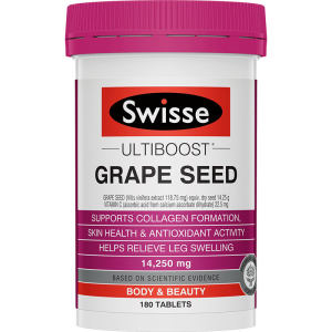 天猫国际直营 Swisse 葡萄籽片 高浓度原花青素 180片/瓶 79元包邮