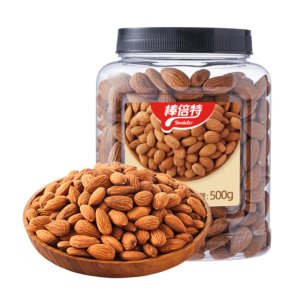 天猫超市 棒倍特 美国加州巴旦木仁 500g 44.9元包邮