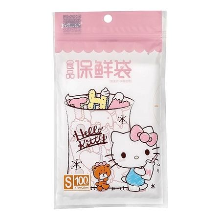 yekee 宜洁 HelloKitty PE抽取式保鲜袋 70只