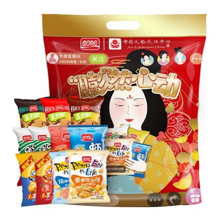 88VIP：PANPAN FOODS 盼盼 大唐风华膨化超值礼包 684g