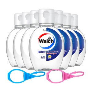 Walch 威露士 免水洗洗手液 20ml*6+随身便携送胶套20ml