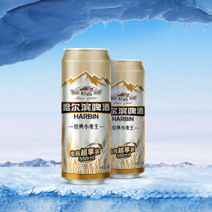 哈尔滨 小麦王啤酒 550ml*20听