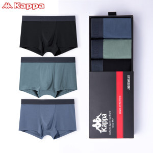 Kappa 男士 50支超细莫代尔 内裤 3条
