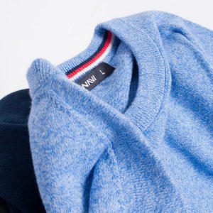 清仓XXL码 本米男100%新疆长绒棉针织衫