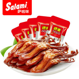 中德合资 萨啦咪 卤味酱鸭舌 200g