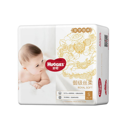 88VIP：HUGGIES 好奇 皇家麒麟 婴儿纸尿裤 S25