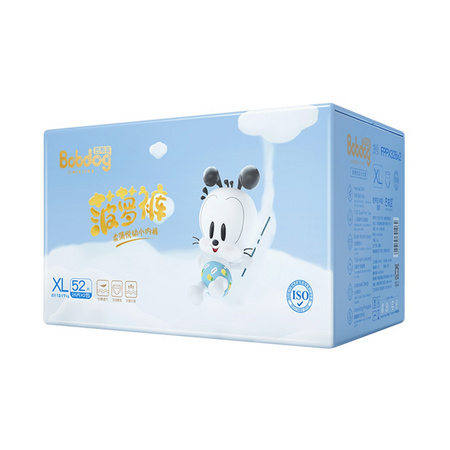 88VIP：BoBDoG 巴布豆 婴儿拉拉裤 XL52片