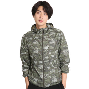 地球科学家 迷彩印花 男超轻皮肤风衣 79元特卖价
