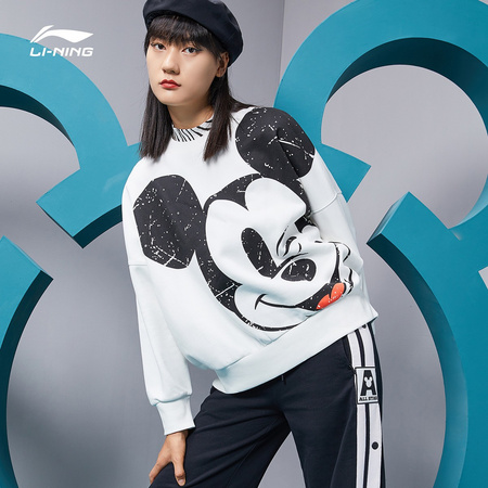 LI-NING 李宁 迪士尼联名 AWDQC28 女士卫衣