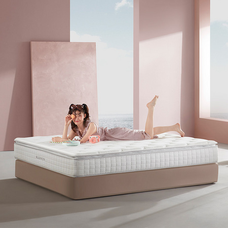 Sleemon 喜临门 Queendom T1 天然乳胶弹簧床垫 1.2m