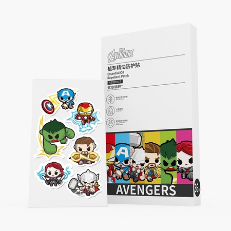 Disney 迪士尼 植物精油驱蚊贴 36片 6.9元包邮（需用券，买1送1