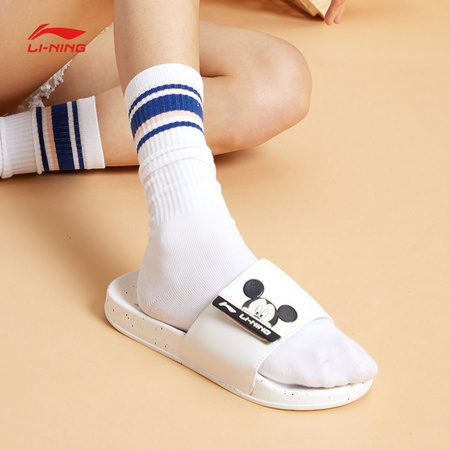 LI-NING 李宁 迪士尼联名 AGAQ024 中性魔术贴凉拖