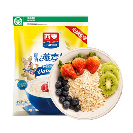 SEAMILD 西麦 即食燕麦片 1000g