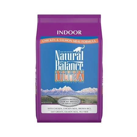 临期品：Natural Balance 天衡宝 鸡肉三文鱼室内成猫粮 15磅