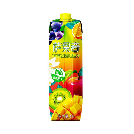 88VIP：兰雀 萨果奇纯鲜 纯果汁饮料 1L