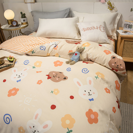 谷蝶 全棉单人被罩 110*150cm