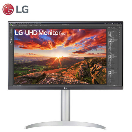 LG 乐金 27UP850 -W 27英寸IPS显示器（3840x2160、95%DCI-P3、HDR400、96W Type-C）