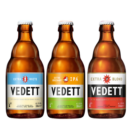 88VIP：Vedett Extra White 白熊 精酿啤酒组合装 330ml*3瓶