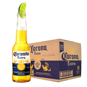 墨西哥原瓶进口 科罗娜 精酿特级小麦啤酒 330ml*24瓶