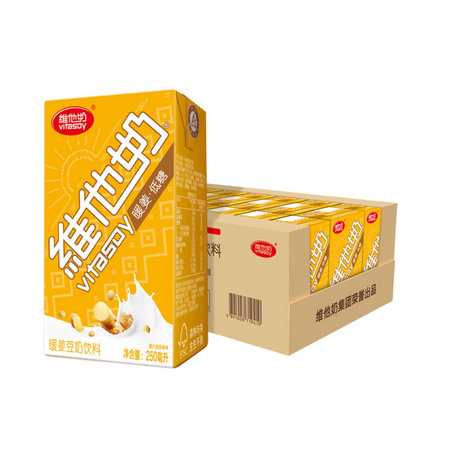 88VIP：vitasoy 维他奶 暖姜味豆奶 250ml*24盒