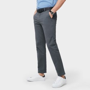 骆驼 春夏新款 棉弹直筒小脚裤 休闲长裤