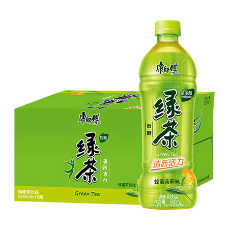 88VIP：康师傅 绿茶 500mL*15瓶