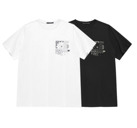 PEACEBIRD 太平鸟 BWDAB1510 男士圆领宽松T恤