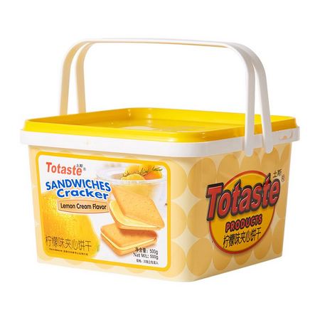 88VIP： 柠檬味夹心饼干 500g+ 德运脱脂纯牛奶200ml*24盒+豆本豆黑豆奶250ml*15盒+小饼干19g