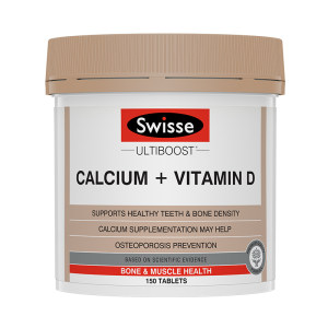 澳洲进口 Swisse 0激素 柠檬酸钙维生素D 150片