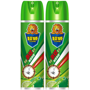 超威 杀虫气雾剂 驱杀蚊子 600ml*2瓶