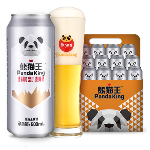 熊猫王 比利时白啤 500ml*12听
