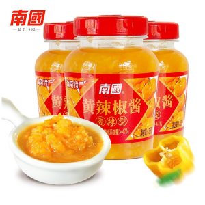 南国 黄灯笼辣椒酱 135g*3瓶