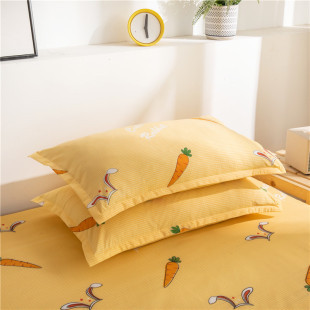 兰娜菲 磨毛枕套一对装 48*74cm