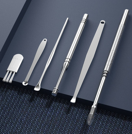 昕昕 挖耳勺 清洁器 镊子 五件套