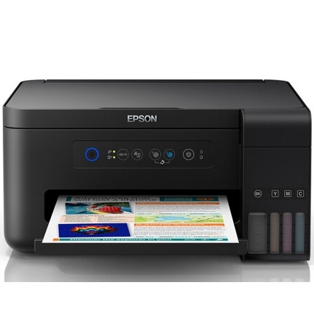 EPSON 爱普生 L4158 墨仓式 彩色无线喷墨一体机
