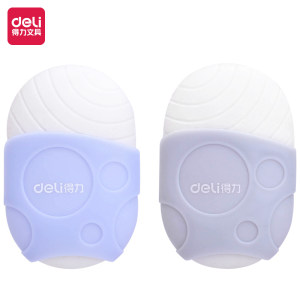 凑单品：deli 得力 71084 带护套式学生橡皮擦 单个装