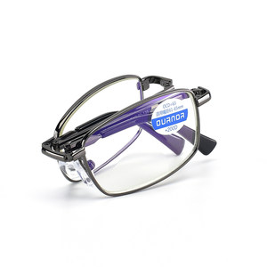 博士 远近两用 男女可折叠超轻防蓝光老花镜