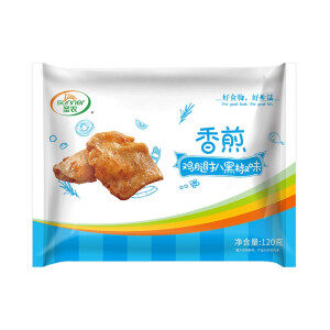 圣农 黑椒味鸡扒 无骨鸡腿肉片 120g*24袋