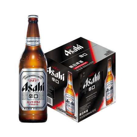 88VIP：Asahi/朝日啤酒超爽系列生啤11.2°P瓶装630ml*12瓶 + 柴火大院香稻贡米5kg+小芒果干18g*2件