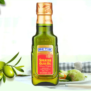 西班牙皇室御用品牌 原装进口 贝蒂斯 特级初榨橄榄油 125ml 拍2瓶19.9元包邮