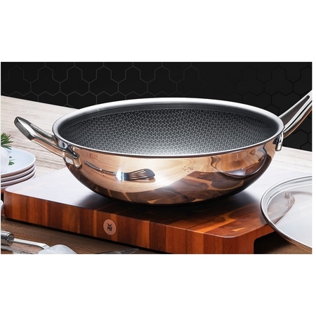 WMF 福腾宝 蜂窝晶盾系列 炒锅 30cm