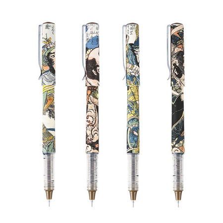 M&G 晨光 ARP57517A 大英博物馆联名系列 速干中性笔 0.38mm 黑色芯 4支装